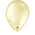 Balão Pérolado N070 T Pastel Amarelo Pacote com 25 - Imagem 2