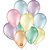 Balão Pérolado N070 T Pastel Sortido - Pacote com 25 - Imagem 1