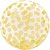 Balão Redondo Bubble Estampado DOURAD45CM - Imagem 2
