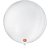 Balão Redondo N05 Branco Polar PCT com 50 - Imagem 1