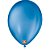 Balão Redondo N09 Azul Cobalto Pacote com 50 - Imagem 1