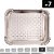 Bandeja Laminada Retangular N07 43X51CM - Pacote com 10 Unidades - Imagem 3