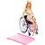 Barbie Fashionistas com Cadeira de Rodas Roxa - Imagem 2