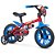 Bicicleta Infantil ARO 12 SPIDER-MAN com Limitador de Giro e Selim Ajustável - Imagem 1