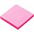 Bloco de Recado Autoadesivo 360 Graus 76X76MM PINK 100 Folhas - Imagem 3