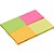 Bloco de Recado Autoadesivo 38X50MM Neon – 4 Cores, 200 Folhas - Imagem 3
