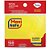 Bloco de Recado Autoadesivo 76X102MM Amarelo Neon - 100 Folhas - Imagem 2