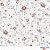 Papel de Parede Plástico Adesivo 45CM X 15M Flores Vintage Marrom - Imagem 1