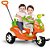 Veículo para Bebê Moto Duo 2 em 1 com LUZ e Som - Calesita - Imagem 3