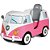 Veículo para Bebê Kombina Rosa com SOM, ATÉ 30KG - Imagem 6