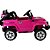 Veículo Elétrico Jipe Rosa com Controle 12V - Imagem 7