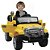 Veículo Elétrico Jipe com Controle Amarelo 12V - Imagem 1