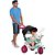 Triciclo Velobaby Gatinha com Capota Rosa - Imagem 5