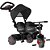 Triciclo SMART 2 Lugares Preto Bandeirante - Imagem 2