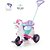 Triciclo Poponei com Balanço Rosa 30KG - Imagem 3