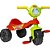 Triciclo Kemotoca Corrida Vermelho e Verde - Imagem 3