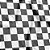 TNT Estampado 1,40M 40G Quadriculado BRANCO/PRETO RL-25MTS - Imagem 2