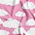 TNT Estampado Nuvem BABY Rosa 1,40M 40G Rolo com 25M - Imagem 1