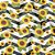 TNT Estampado Floral Girassol 1,40M 40G - Rolo de 25 Metros - Imagem 2