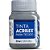 Tinta para Tecido Fosca Cinza Acrilex 37ML - Imagem 1
