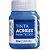 Tinta para Tecido Acrilex Fosca 37ML Azul Turquesa - Imagem 2
