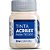 Tinta para Tecido Acrilex Fosca 37ML COR Areia - Imagem 1