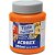 Tinta para Tecido Fosca 250ML Laranja Acrilex – Pacote com 3 Unidades - Imagem 1