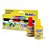 Tinta Guache SHOW Color 18ML com Pincel - 6 Cores, Caixa com 3 KITS - Imagem 1