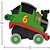 Thomas AND Friends Locomotiva PUXA-E-VAI (S) - Imagem 4