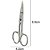 Tesoura Higiene Pessoal Reta para UNHAS 3 5/8 INOX - Imagem 3