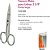 Tesoura Higiene Pessoal Reta para UNHAS 3 5/8 INOX - Imagem 5
