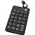 Teclado Mini USB Numérico Retrátil 23TC Preto - Imagem 2