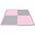 Tatame PLAY MAT CINZA/ROSA Pastel 10MM - 4 Peças - Imagem 1