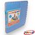 Tatame PLAY MAT EVA Cinza e Azul Pastel 10MM - Pacote com 4 Peças - Imagem 3
