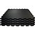 Tatame 04 Placas 1X1M X 1CM Preto - Imagem 1