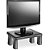 Suporte para Monitor Quadrado 4 Níveis de Altura Preto - Imagem 3