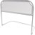 Mini Grade de Segurança Branca para Cama BOX - STYLL BABY - Imagem 2