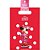 Sacola para Presente Decorada 30X45CM Minnie com ALÇA PLAST PCT com 40 - Imagem 1