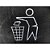 Saco para Lixo 60L Preto 58X65CM Leve 5 Micra Pacote com 50 Unidades - Imagem 3
