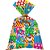 Saco Metalizado 88X120CM Infantil Sortidos Pacote com 25 - Imagem 1