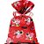 Saco Metalizado Minnie Love Pérolado 30X45CM - Pacote com 40 Unidades - Imagem 1