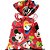 Saco Metalizado 25X37CM Mickey Stickers Pérolado – Pacote com 40 - Imagem 1