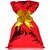 Saco Metalizado 15X29CM Vermelho Liso Pacote com 50 - Imagem 1