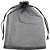 Saco de Organza Preto 14X20CM PCT com 10 - Imagem 1