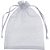 Saco de Organza Prata 10X15CM PCT com 10 - Imagem 2