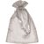 Saco de Organza Prata 08X10CM Pacote com 10 - Imagem 1