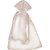 Saco de Organza Branco 12X17CM Pacote com 10 - Imagem 1