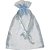 Saco de Organza Azul Bebê 08X10CM - Pacote com 10 Unidades - Imagem 1