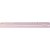 Régua de Poliestireno Serena 30CM Rosa Pastel Caixa com 24 - Imagem 1