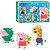 QUEBRA-CABEÇA de Madeira Peppa PIG 14 Peças - Imagem 1